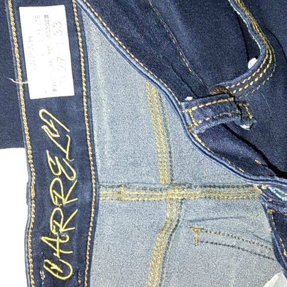 Like New☆CARRELI Jeans "SARAH" High Rise Straight Leg $128msrp Jeans - Picture 8 of 15
